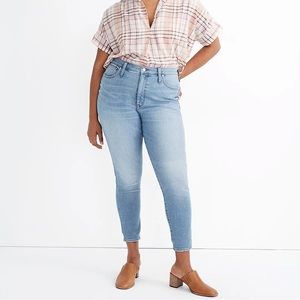 Madewell 10" High-Rise Skinny Crop Jeans